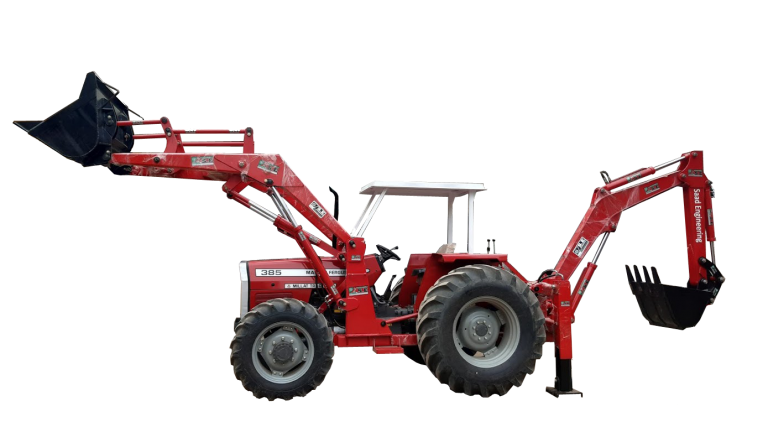 4x4 backhoe
